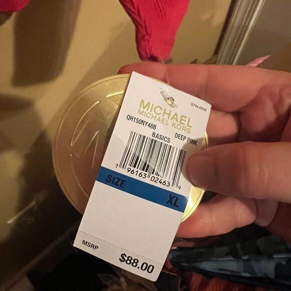 NWT Michael Kors thermal type top xl - Picture 7 of 8